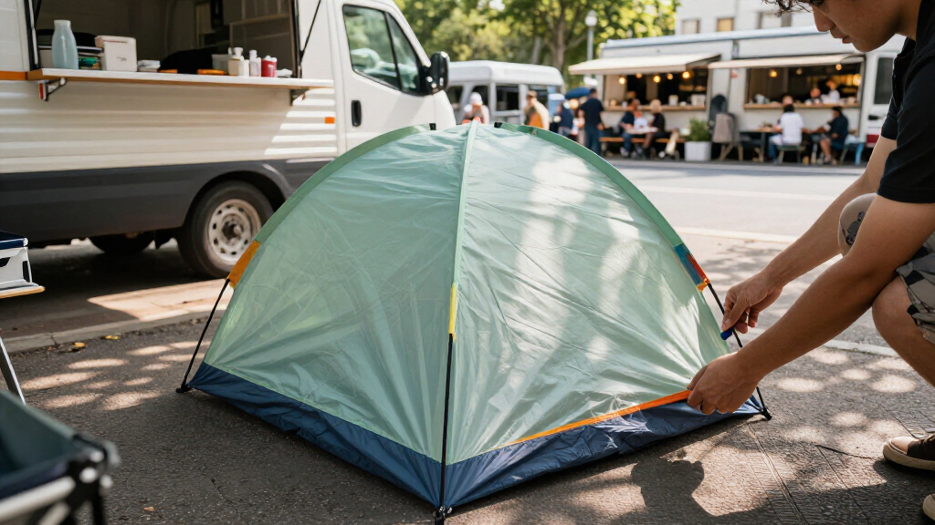 best pop up tent for catering truck setup