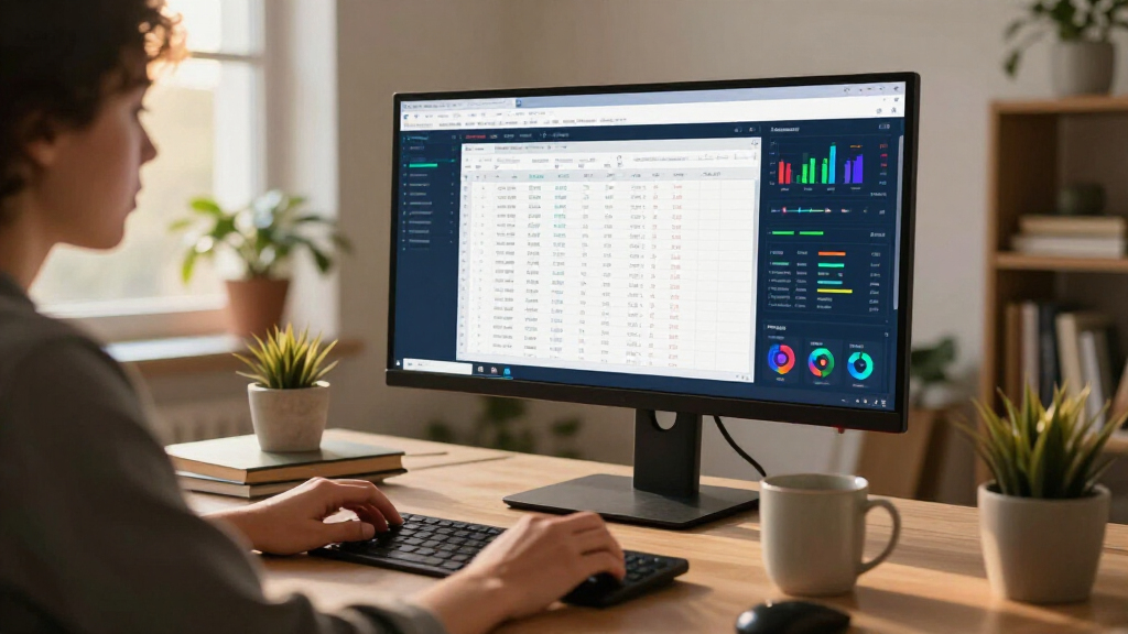 best large monitor for spreadsheet analysis