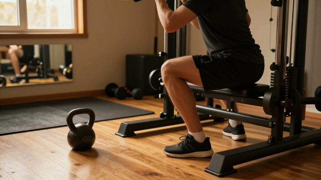 smith machine home gym