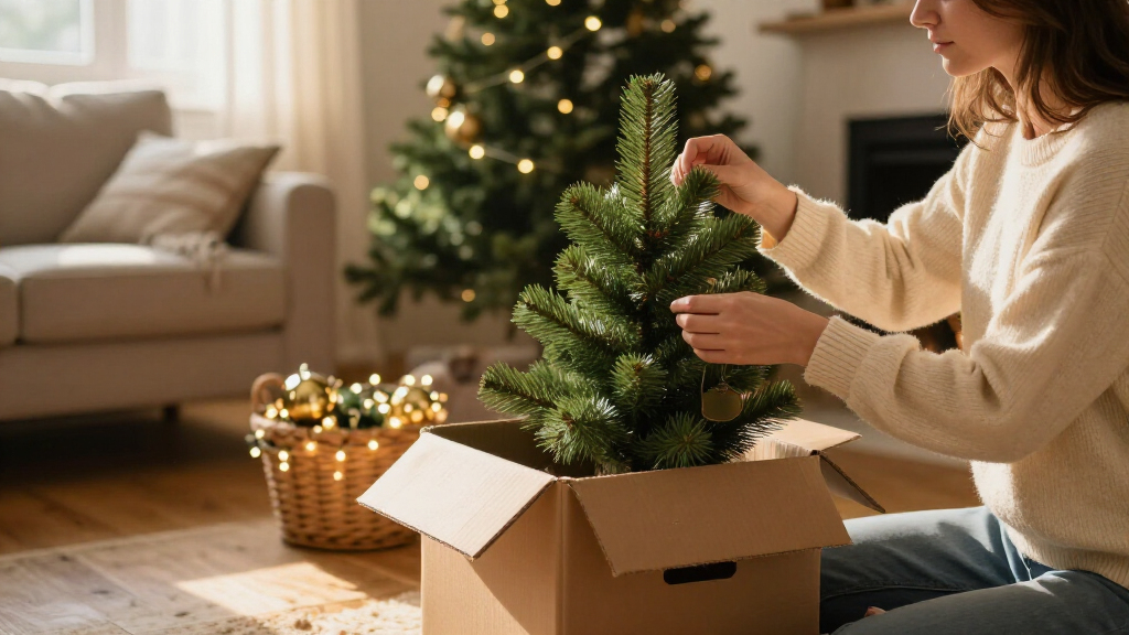 artificial Christmas trees