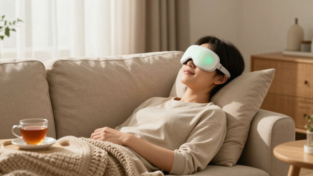 heated eye massagers