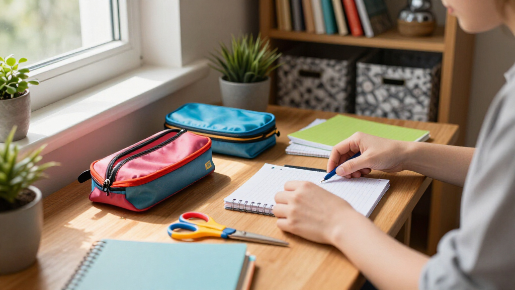 school supplies organizers