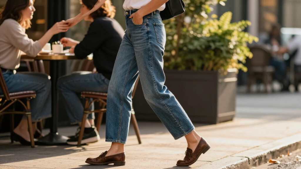 best sustainable barrel jeans