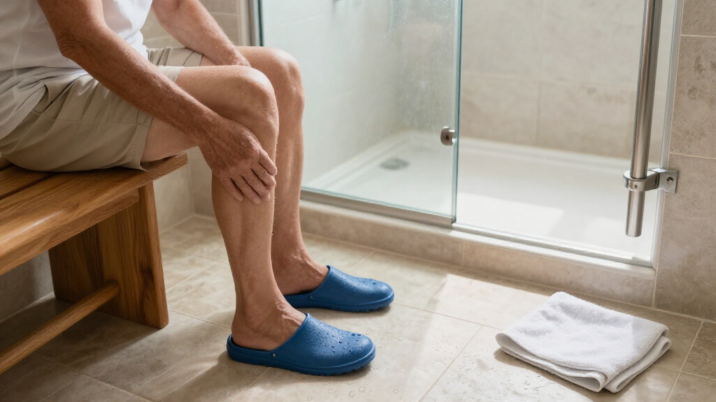 shower shoes for elderly