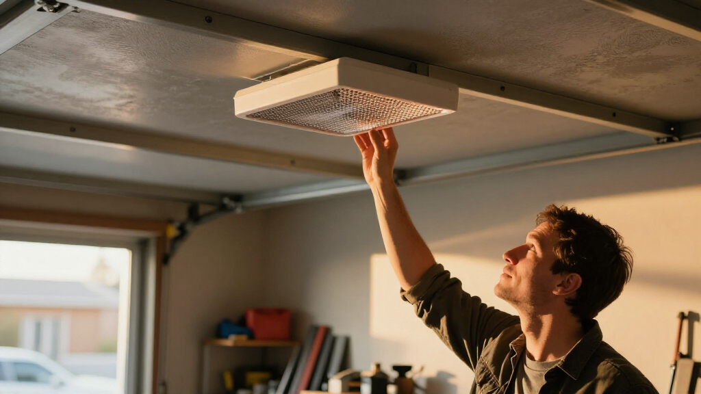 best ceiling mounted garage heater electric