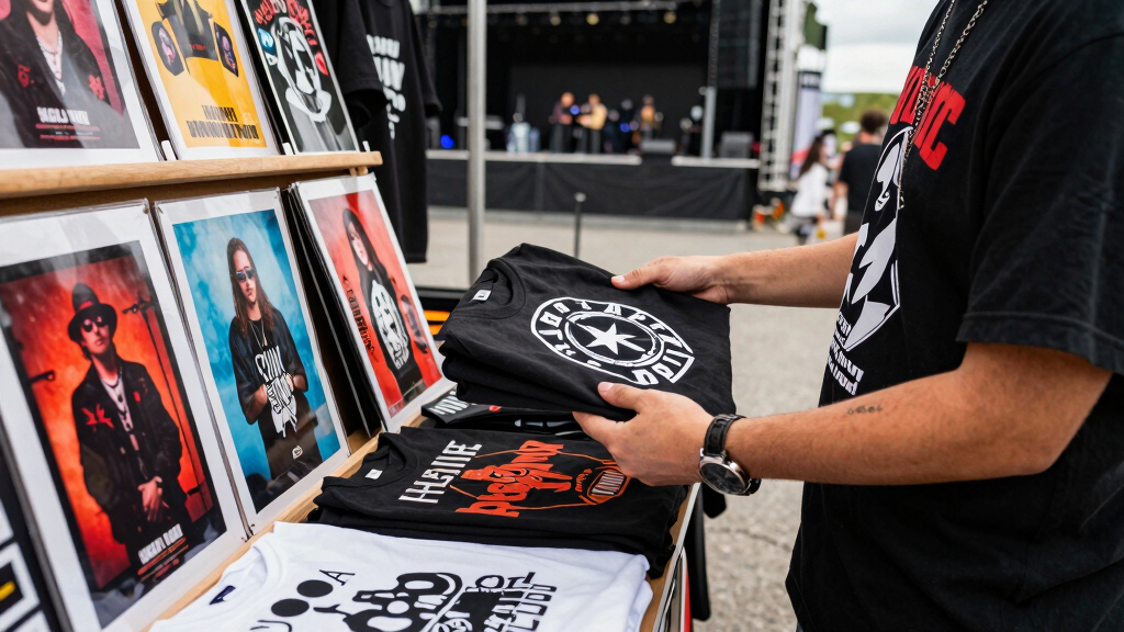 concert tour merchandise