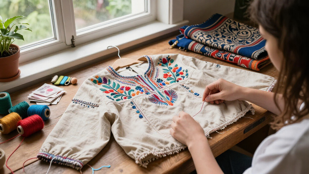 boho embroidered jackets