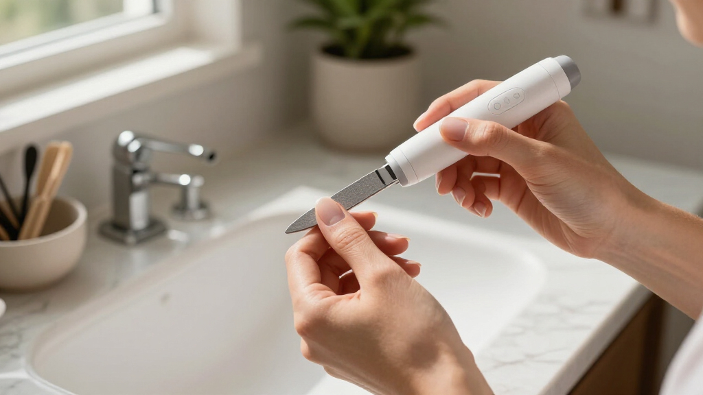 best electric nail file kit for thick nails