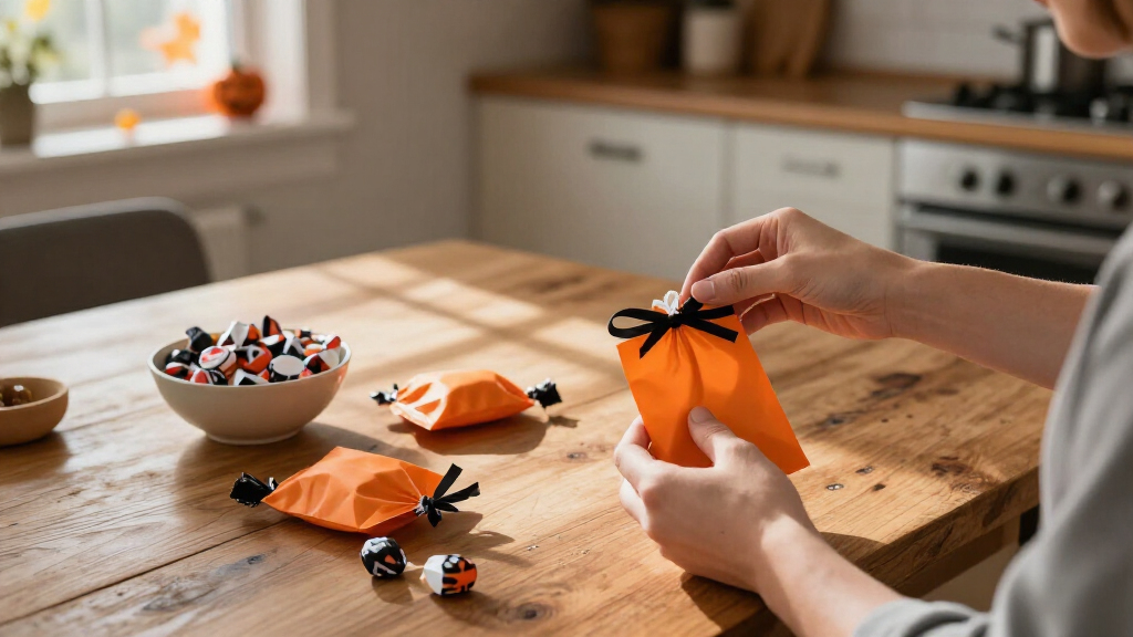 Halloween treat bags for candy