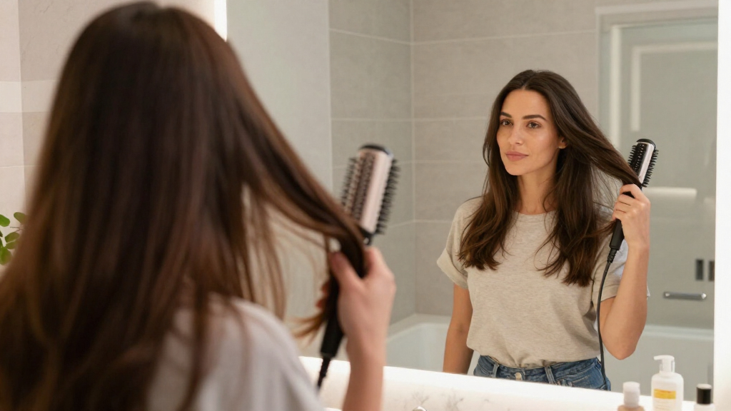 best hair straightening brush ionic