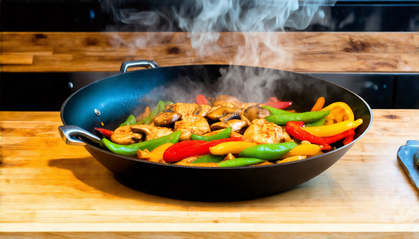 Savory Chicken and Mushroom Stir-Fry: A Quick and Delicious Weeknight Meal