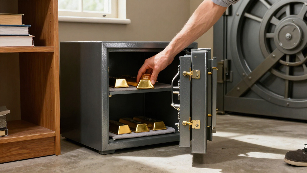 gold bullion storage safes
