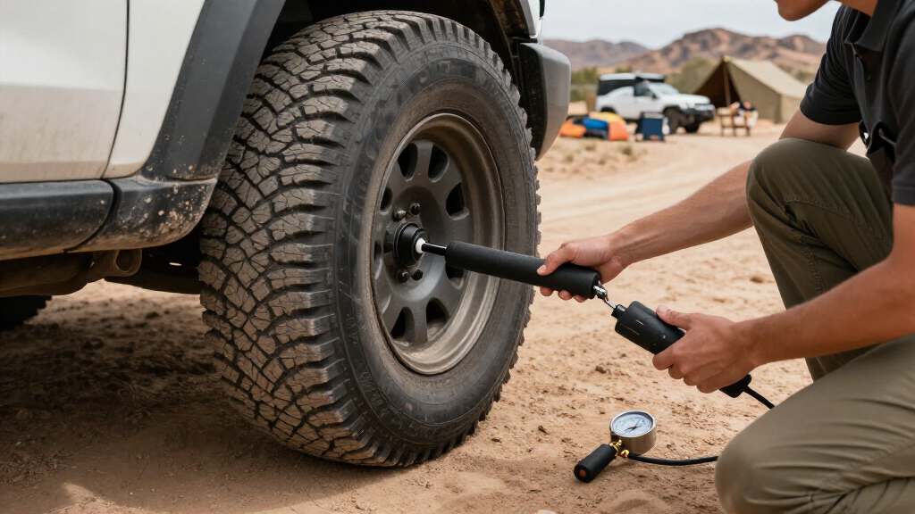 top rated tire deflator kit for overlanding trips