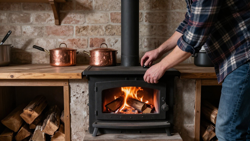 wood cook stoves freestanding