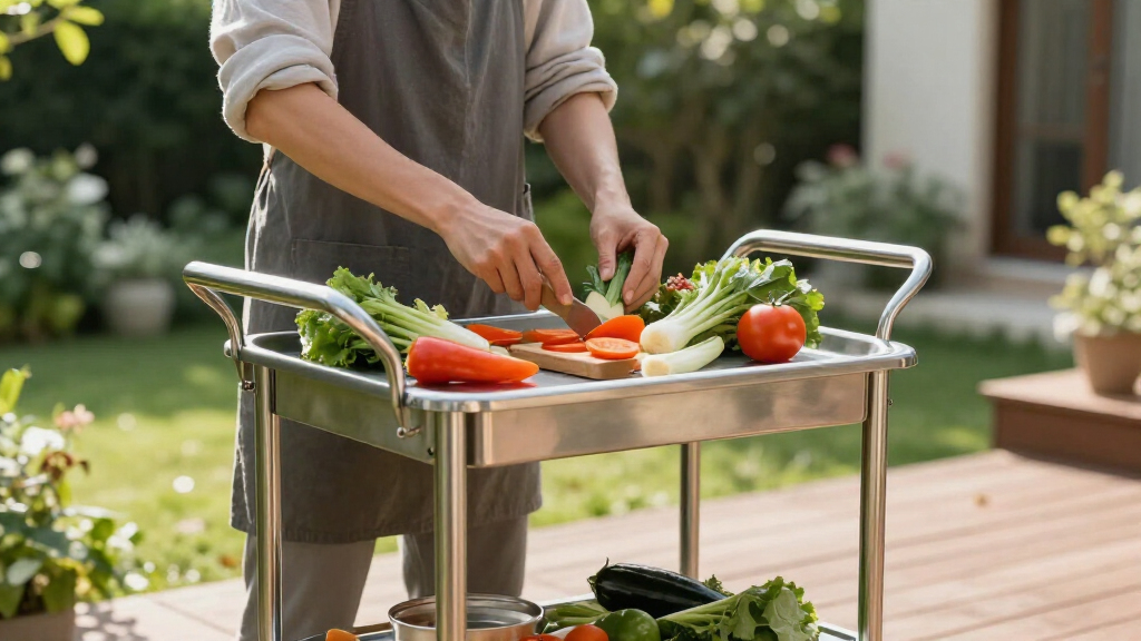 best outdoor kitchen carts