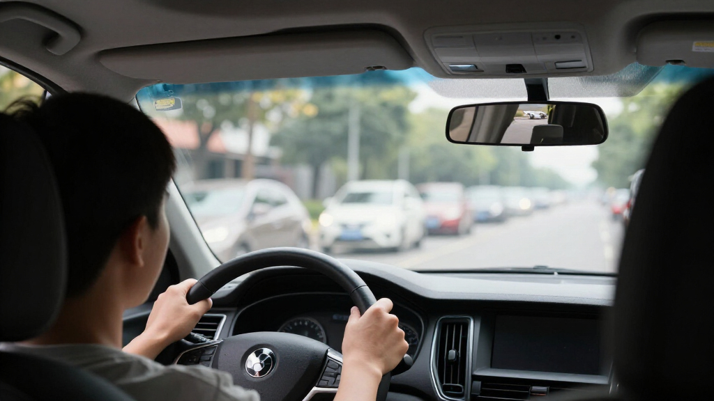 rearview mirror dash cam with live rear view