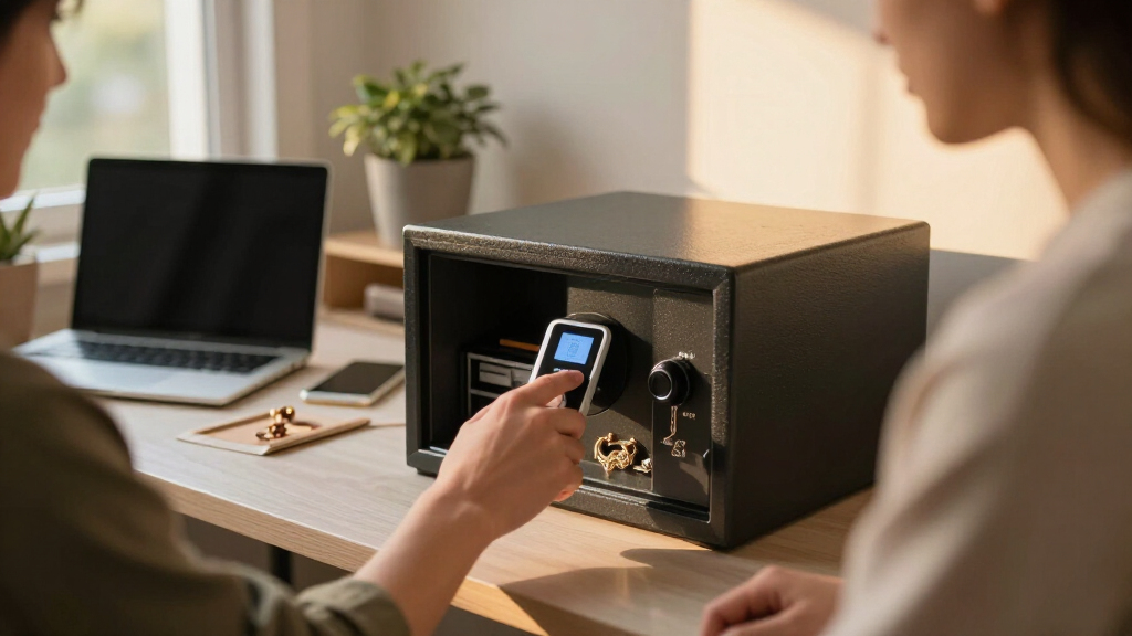 best biometric safe for home office valuables