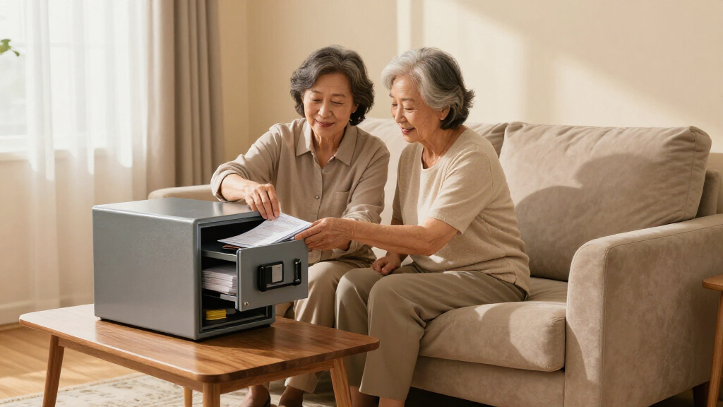 document safe for retirees downsizing