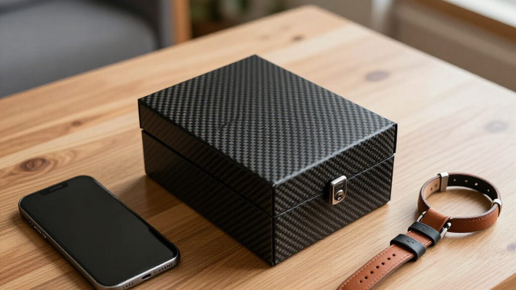 watch box carbon