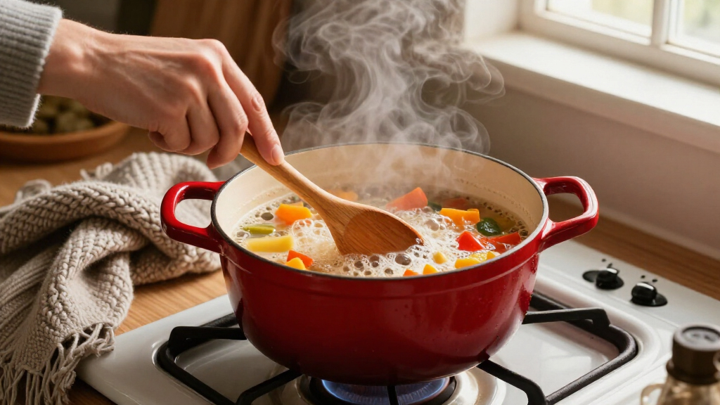 7qt dutch oven for winter stews