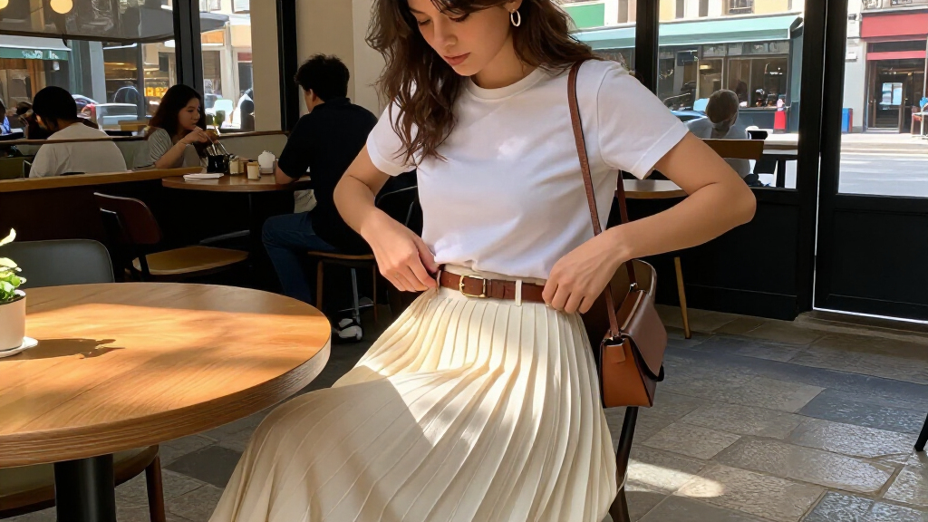 best accessories for skirt outfits