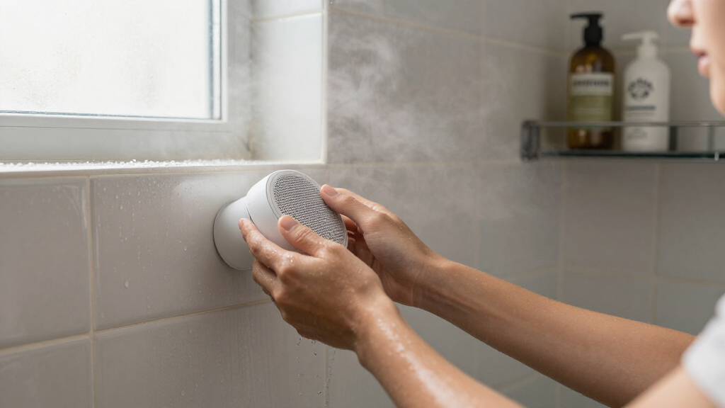 Bluetooth waterproof shower speaker