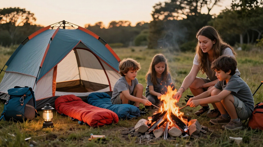 family camping gear