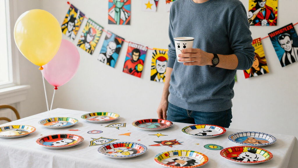 pop culture themed party supplies