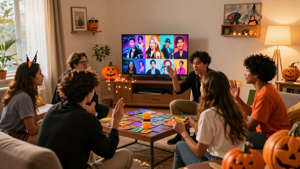 Halloween pop culture party games