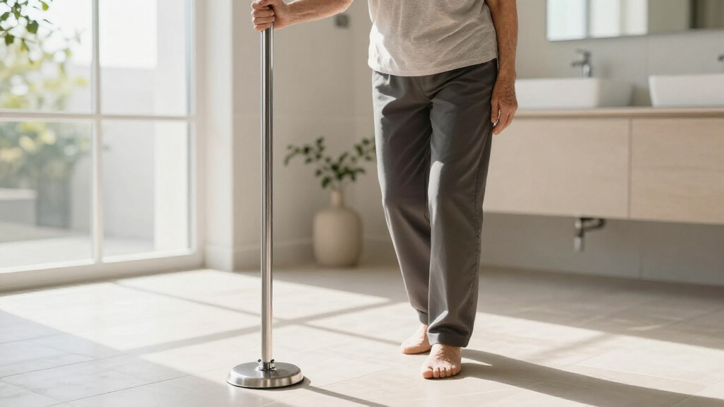floor to ceiling transfer pole for seniors