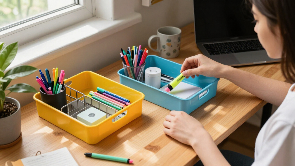 student desk organizers