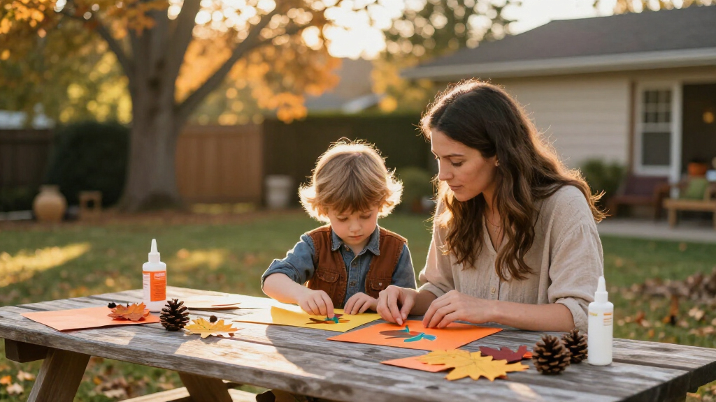 family fall craft supplies
