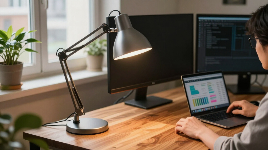 best dual-monitor desk lamps