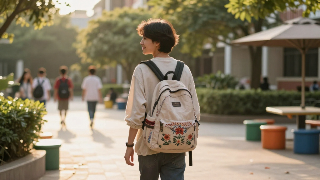 boho backpacks for school