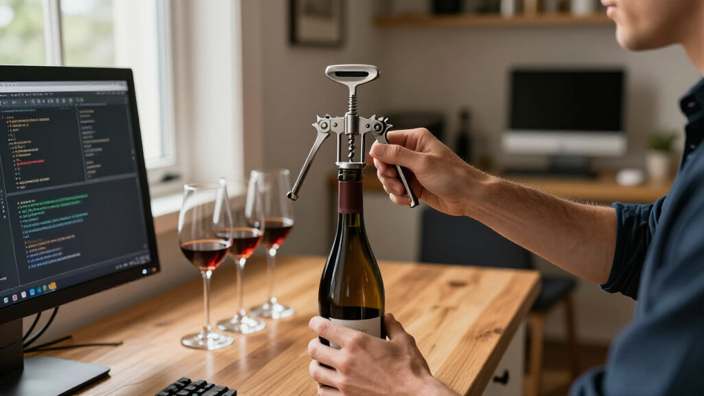 electric corkscrew opener