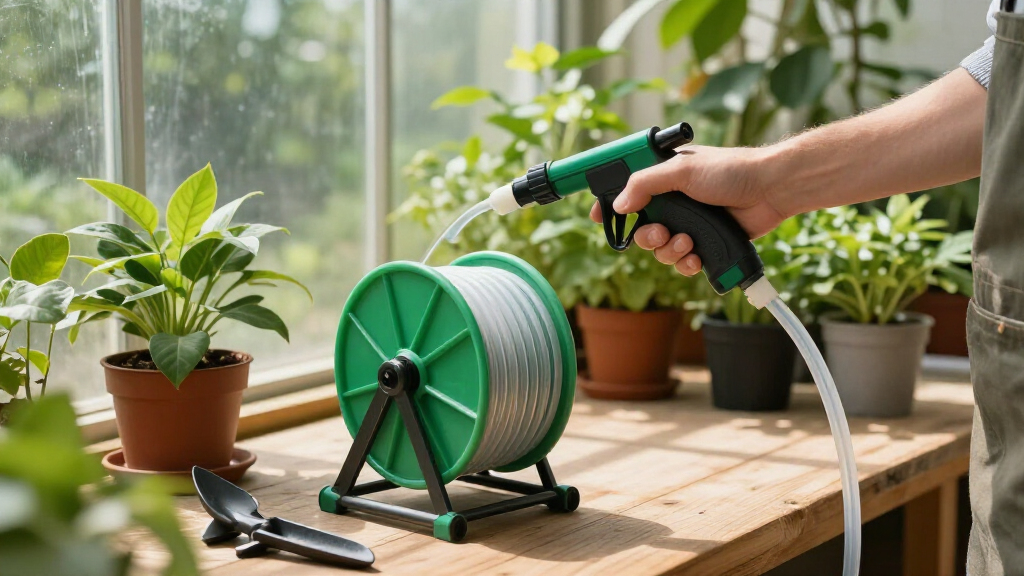 best sprayer hose reel kit chemical resistant