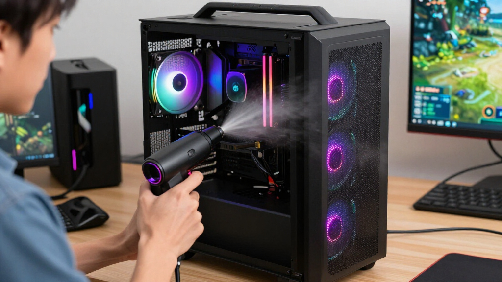 best electric air dusters for gaming PCs