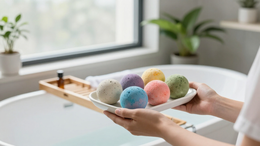 essentialoil bath bombs set