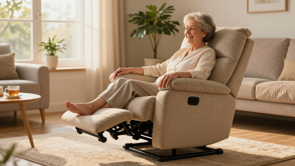 petite power lift recliners for short seniors