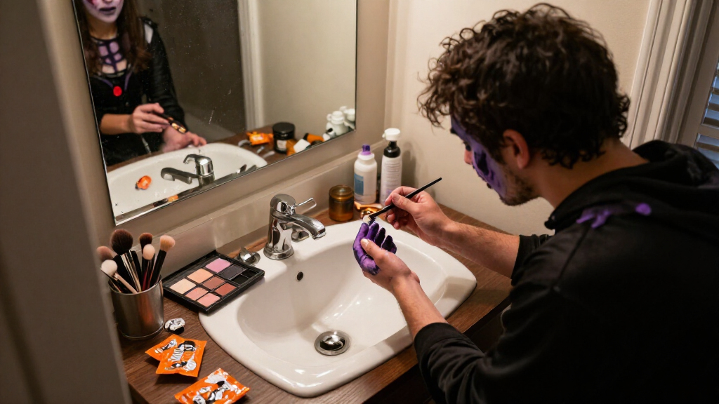 Halloween costume makeup kits