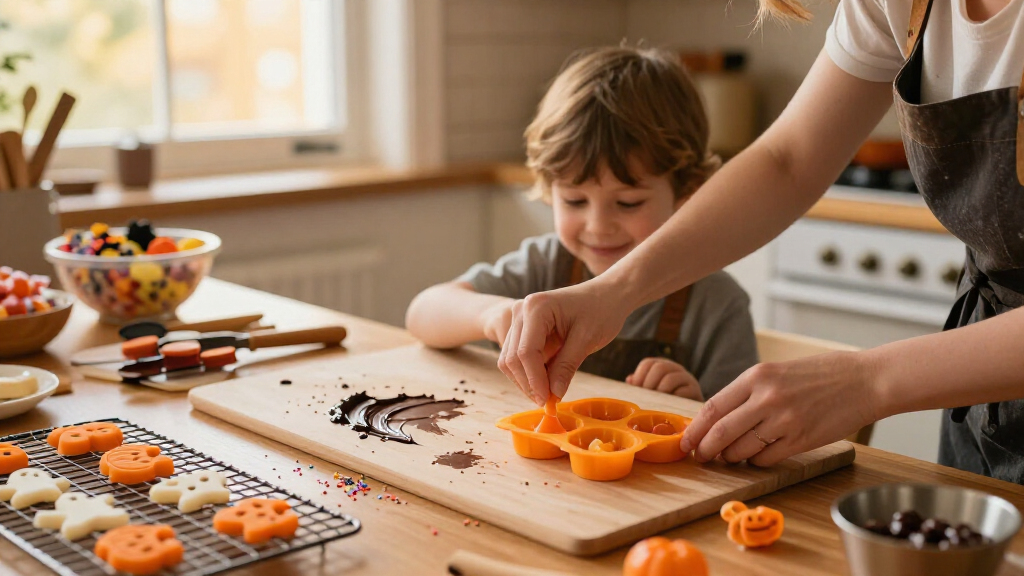 Halloween candy making molds