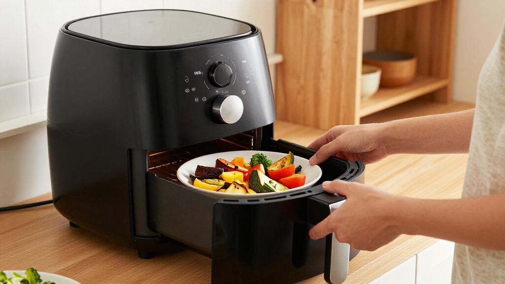 air fryer oven with french doors for vegetables