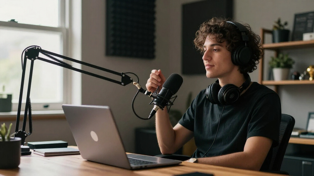 boom arms for podcasting