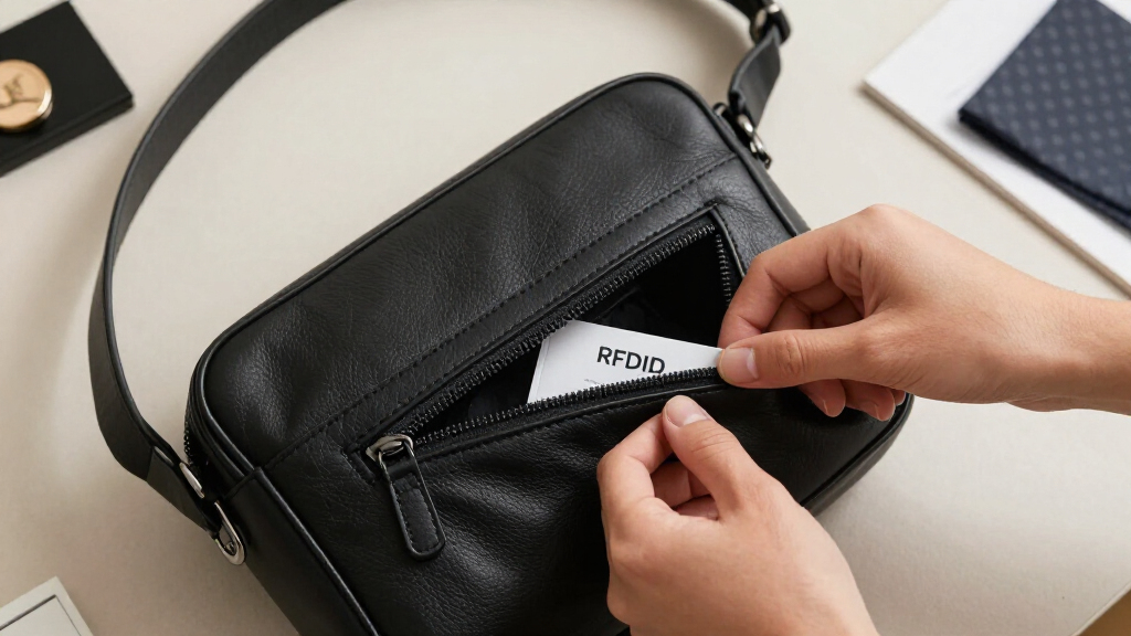 crossbody sling bags with rfid pocket