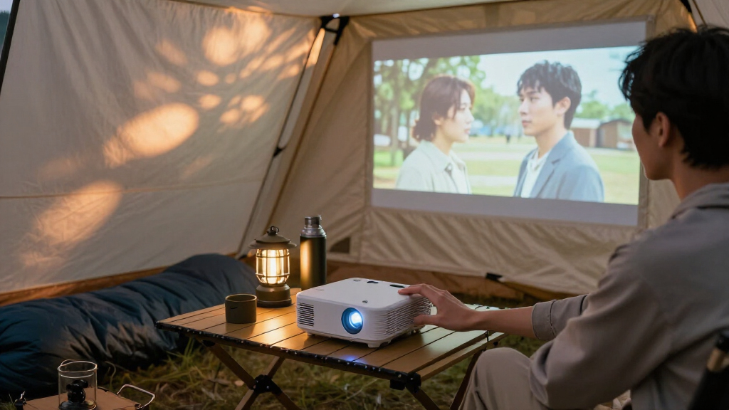 best mini projectors for camping