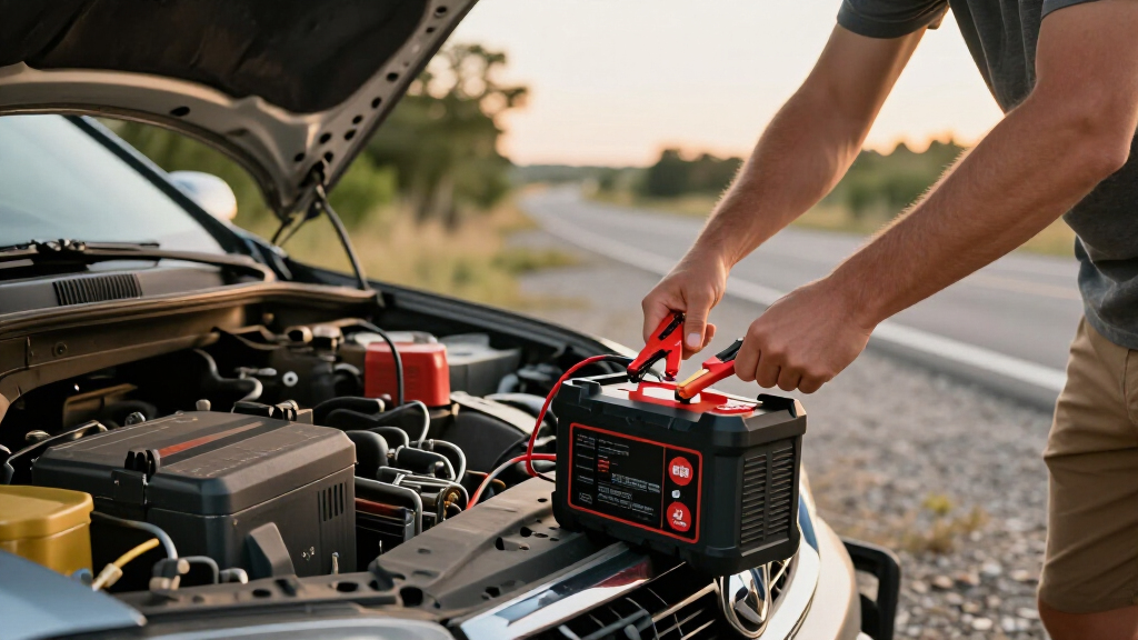 jump starter power pack heavy duty