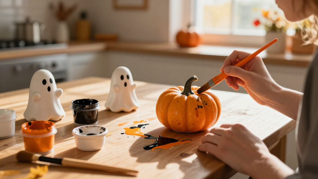 Halloween ceramic painting kits