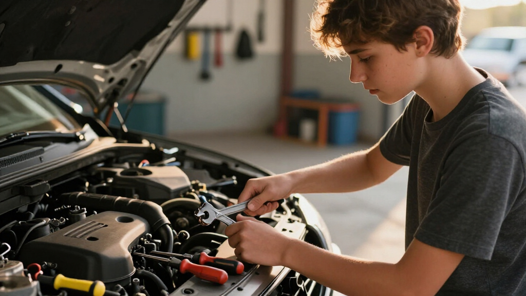car maintenance tools for teens