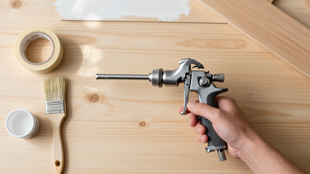 airless spray gun with swivel professional