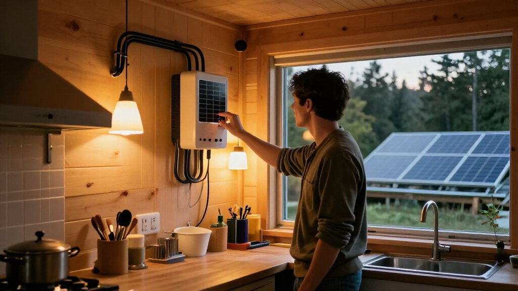 battery backup for offgrid living